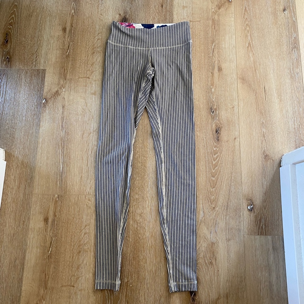 Lululemon Striped Leggings